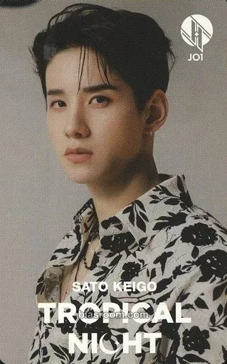 Keigo Sato TROPICAL NIGHT Photocard - JO1 - JO1 K-pop photocard