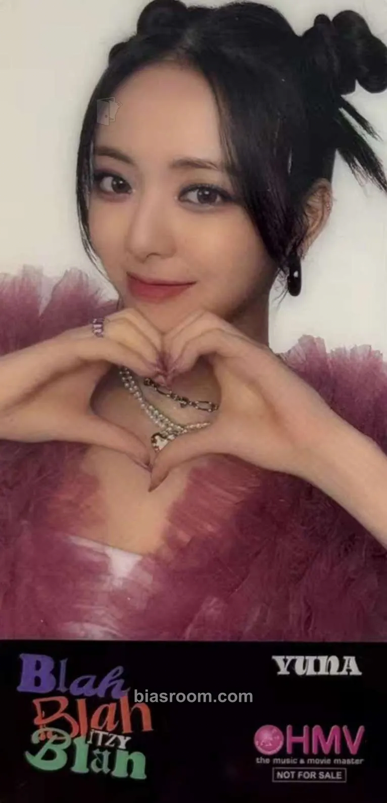 Yuna Blah Blah Blah Photocard - ITZY - ITZY K-pop photocard