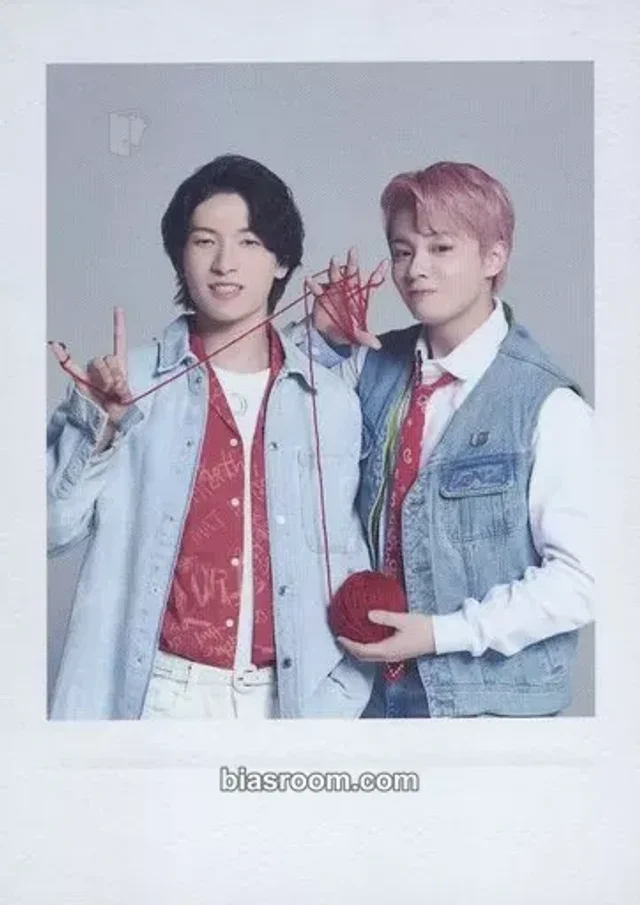 JO1 - Shion Tsurubo & Sukai Kinjo - KIZUNA  Album album photocard fanclub version limited edition polaroid