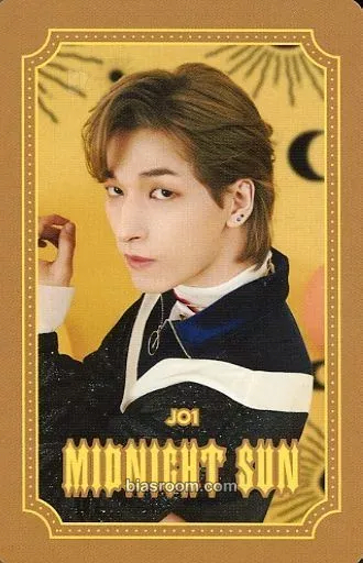 Sukai Kinjo MIDNIGHT SUN Photocard - JO1 - JO1 K-pop photocard
