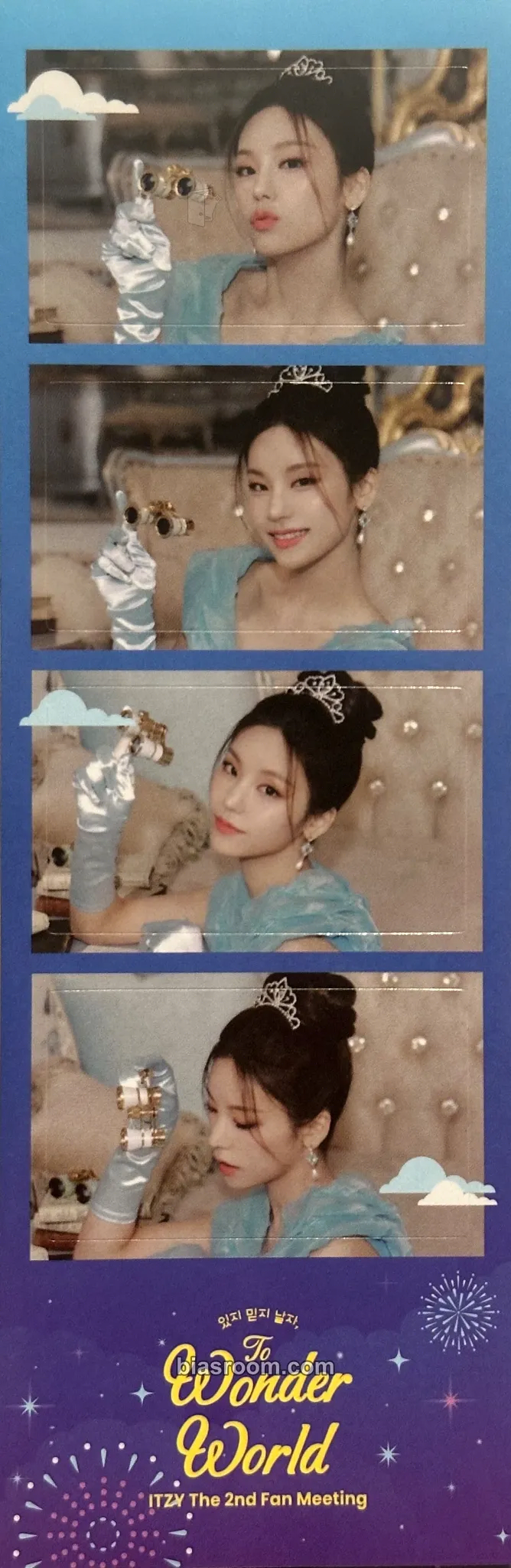 Yeji The 2nd Fan Meeting ITZY, MIDZY, Let's Fly! "To Wonder World" Photocard - ITZY - ITZY K-pop photocard