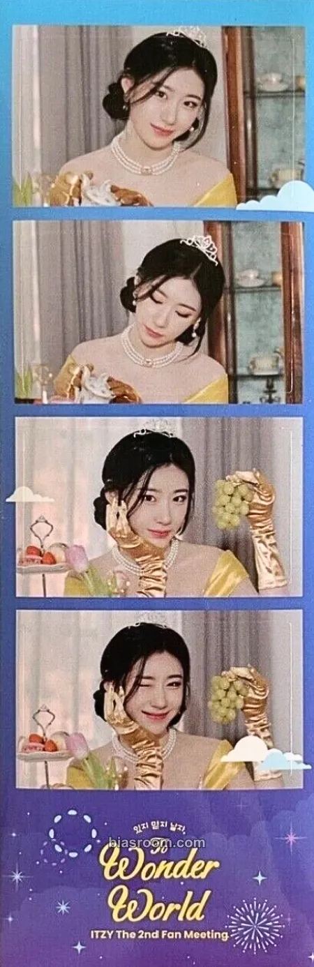 Chaeryeong The 2nd Fan Meeting ITZY, MIDZY, Let's Fly! "To Wonder World" Photocard - ITZY - ITZY K-pop photocard
