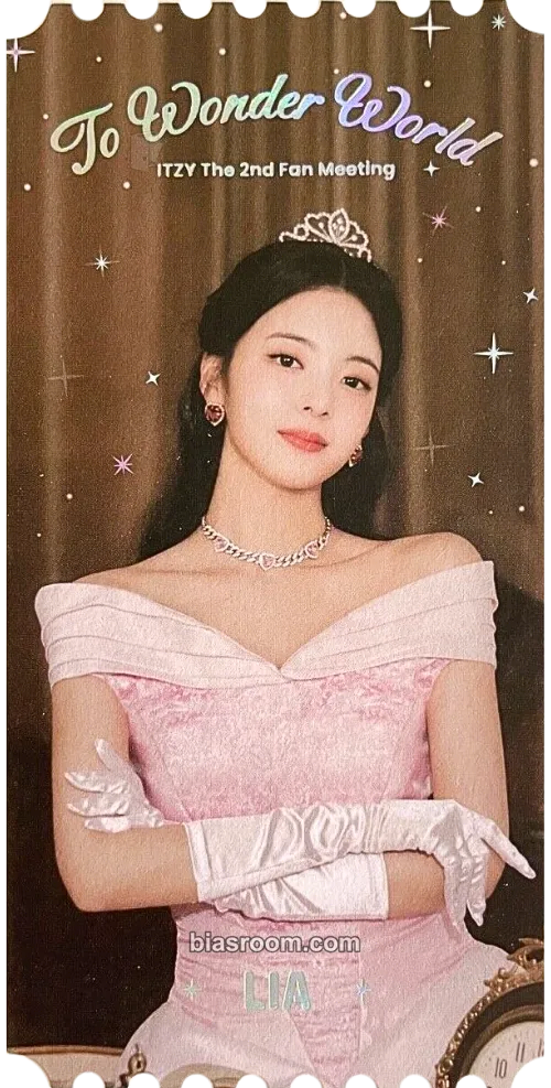 Lia The 2nd Fan Meeting ITZY, MIDZY, Let's Fly! "To Wonder World" Photocard - ITZY - ITZY K-pop photocard
