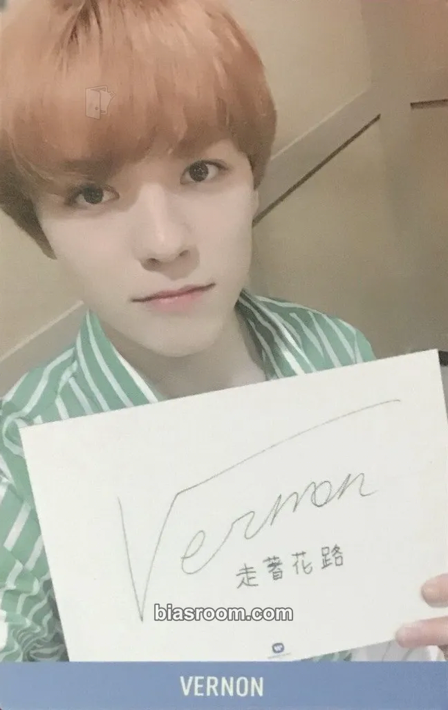 Vernon You Make My Day Photocard - SEVENTEEN - SEVENTEEN K-pop photocard
