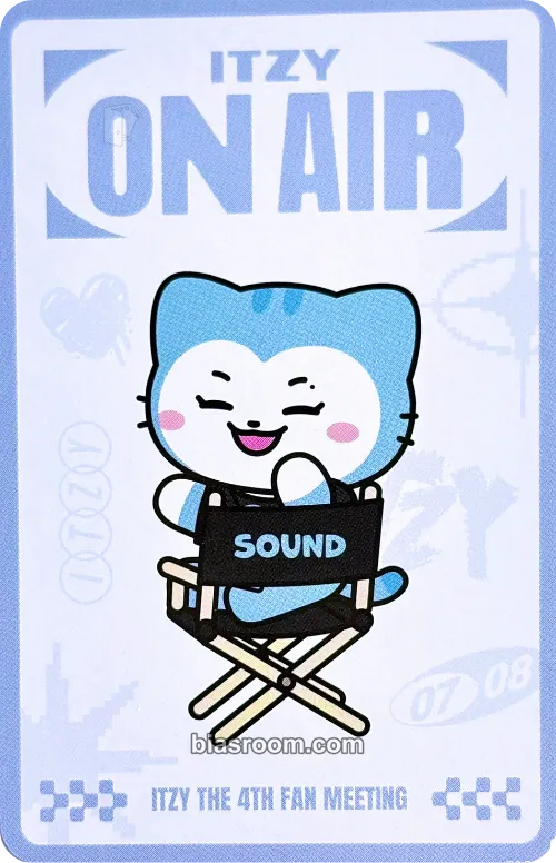 Ryujin The 4th Fan Meeting ITZY, MIDZY, Let's Fly! "On Air" Photocard - ITZY - ITZY K-pop photocard