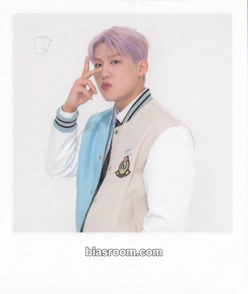 Woojin 2021 Fanmeeting 'ABBI SCHOOL' Photocard - AB6IX - AB6IX K-pop photocard
