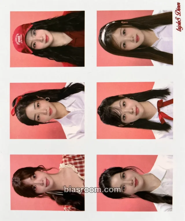 tripleS - Nakyoung & Yubin & Kaede - tripleS Diner (WAV 1st Recruitment) Other fanclub id photo