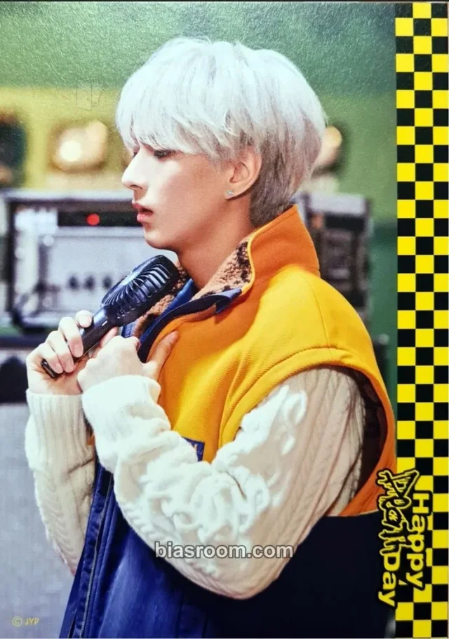 Xdinary Heroes - O.de - Happy Death Day Album merch inclusion double-sided message card member version printed autographed