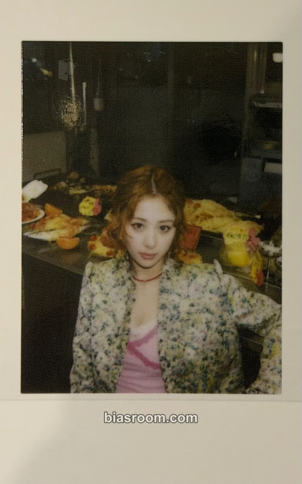 Huh Yunjin SPAGHETTI Photocard - LE SSERAFIM - LE SSERAFIM K-pop photocard