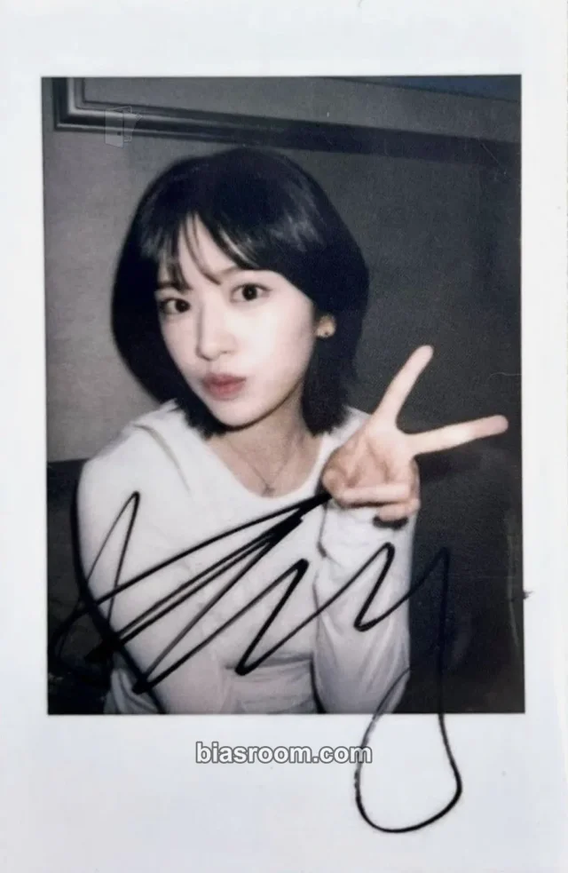 IVE - Yujin - I've Mine Album withfans / yizhiyu (yzy) round 3 polaroid fansign video call/fancall