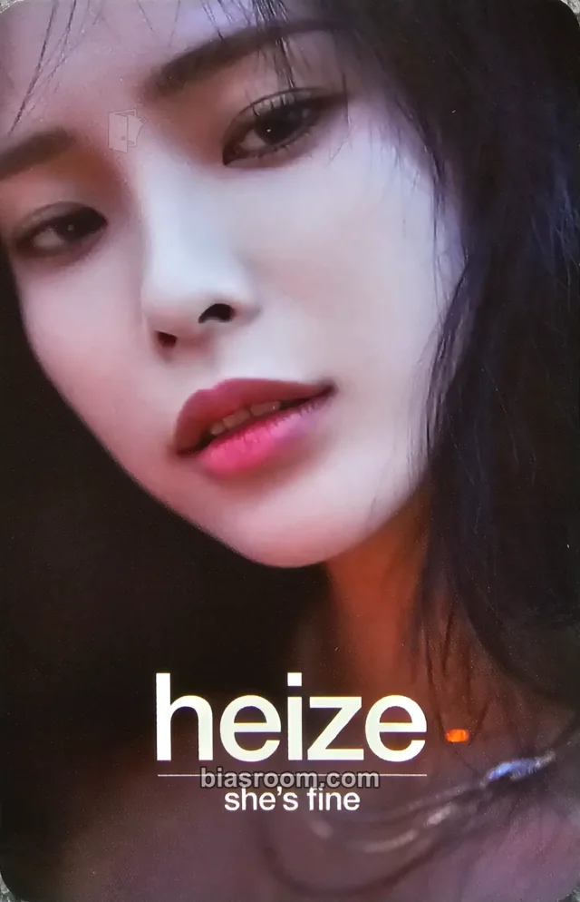 Heize - Heize - She's fine Album album photocard non-selfie