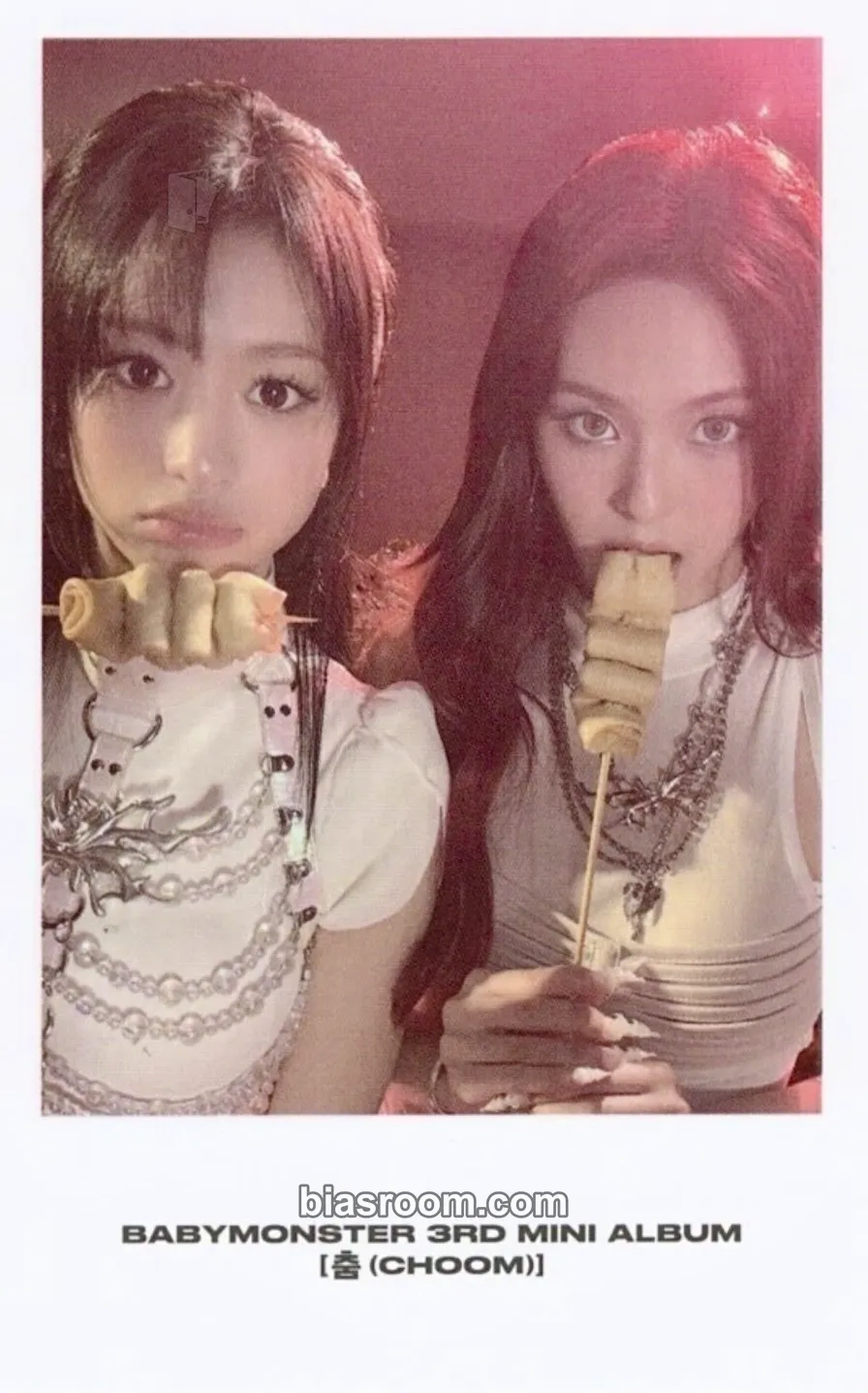 CHOOM Photocard - BABYMONSTER - BABYMONSTER K-pop photocard