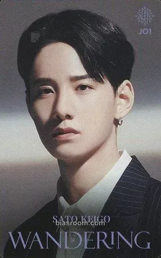 Keigo Sato WANDERING Photocard - JO1 - JO1 K-pop photocard