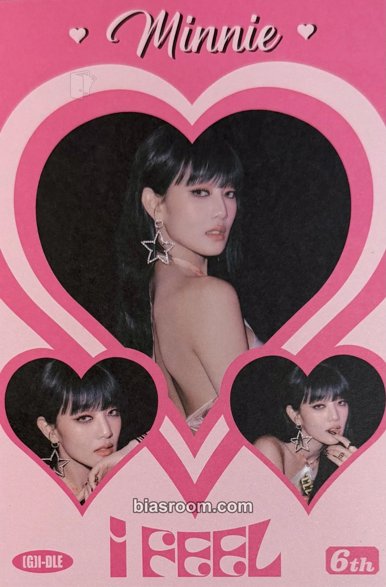 Minnie I Feel Photocard - i-dle - i-dle K-pop photocard