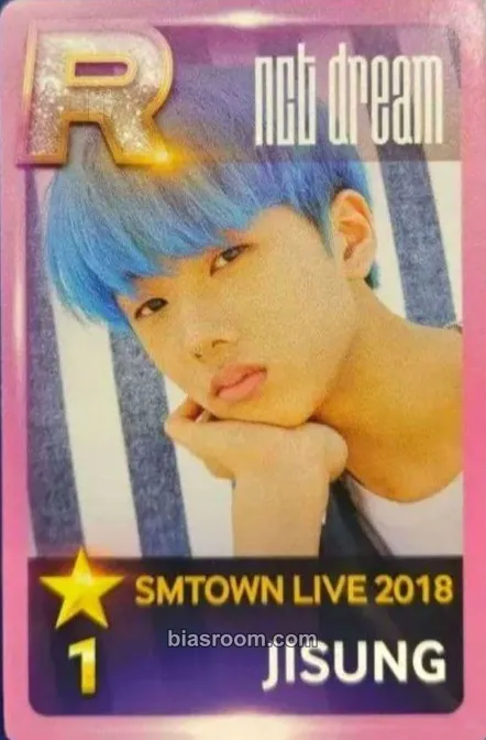 Jisung SM Town Live World Tour VI Photocard - NCT - NCT K-pop photocard