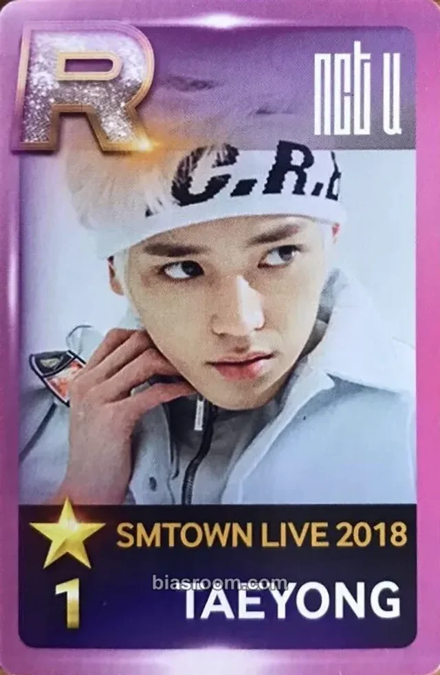 NCT - Taeyong - SMTOWN LIVE 2018 IN OSAKA Event entrance / attendance benefit smtown osaka superstar