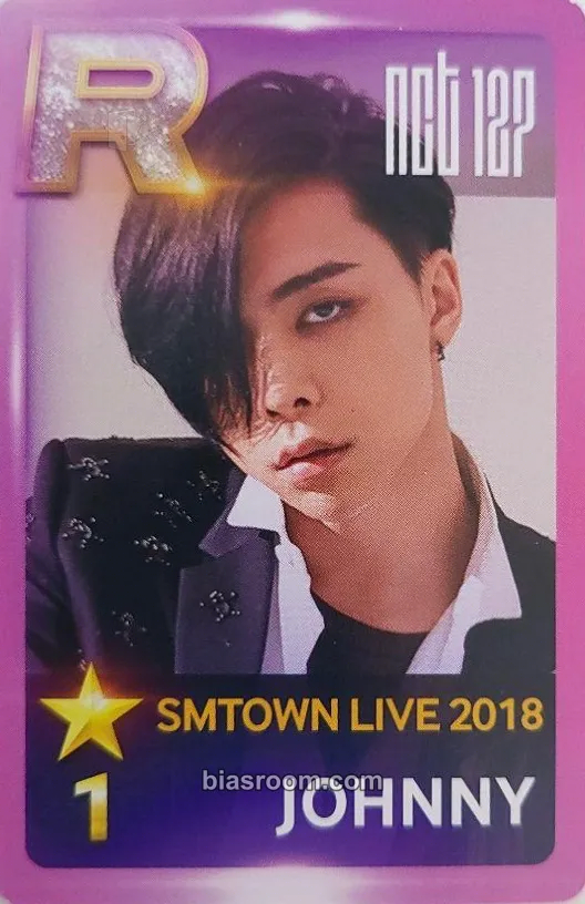 Johnny SM Town Live World Tour VI Photocard - NCT - NCT K-pop photocard