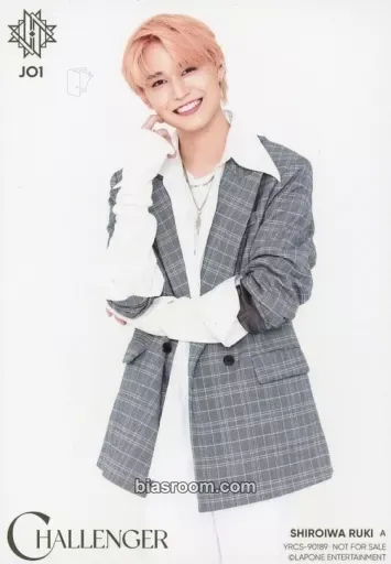 Ruki Shiroiwa CHALLENGER Photocard - JO1 - JO1 K-pop photocard