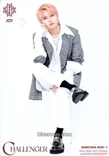 Ruki Shiroiwa CHALLENGER Photocard - JO1 - JO1 K-pop photocard