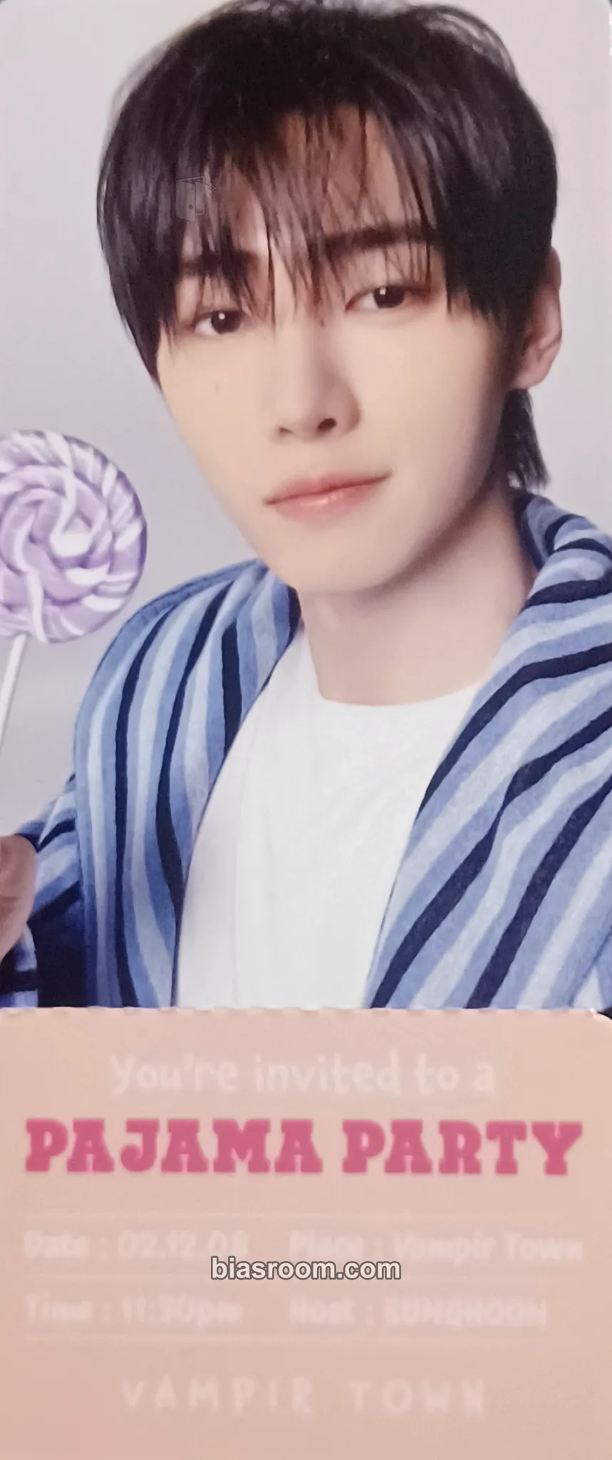 Sunghoon ENHYPEN WORLD COUPON CARD COLLECTION Photocard - ENHYPEN - ENHYPEN K-pop photocard