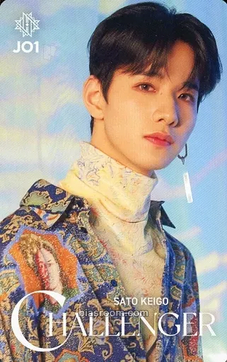 Keigo Sato CHALLENGER Photocard - JO1 - JO1 K-pop photocard