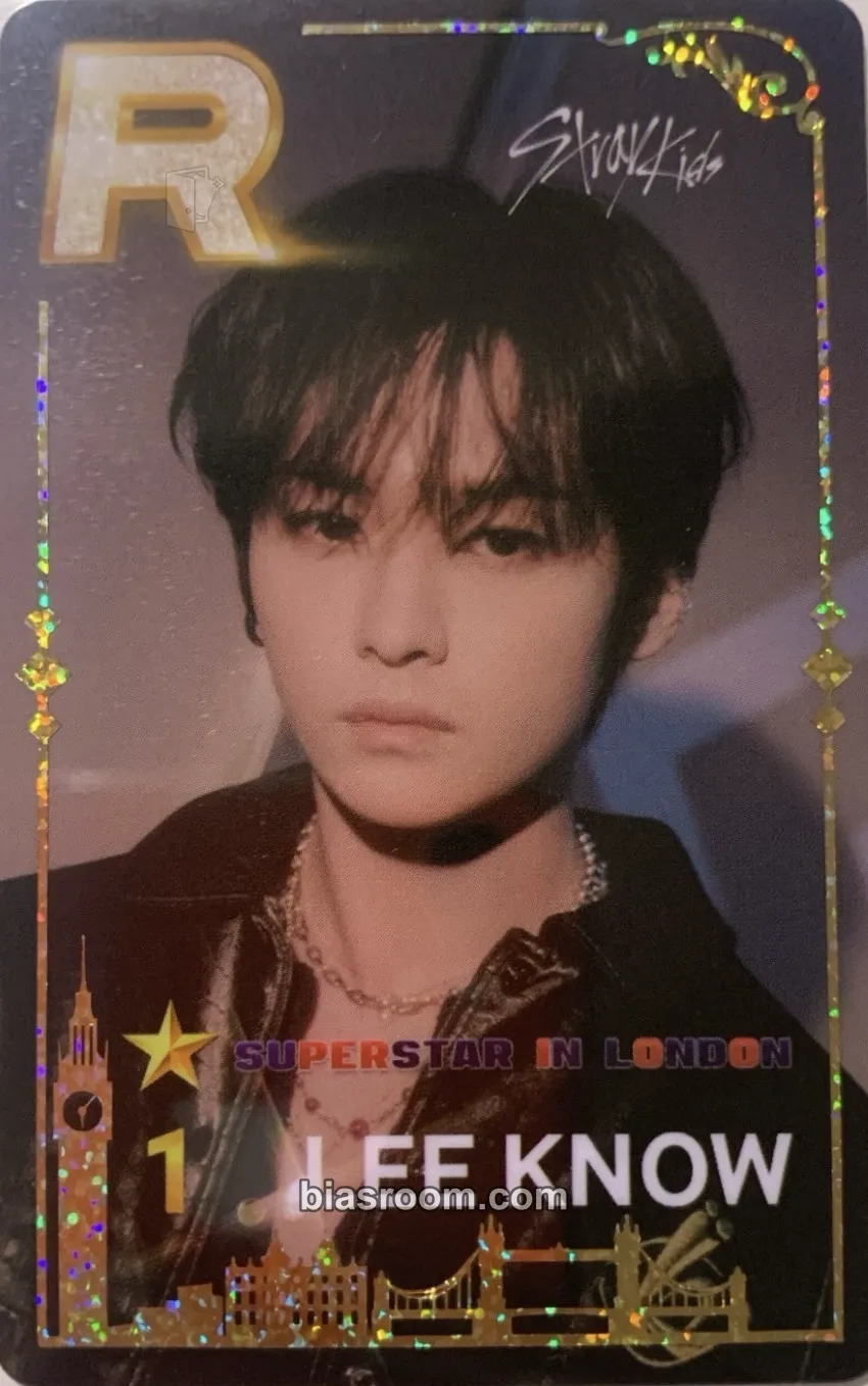 Lee Know SuperStar JYP (Pop-Ups Only) Photocard - Stray Kids - Stray Kids K-pop photocard