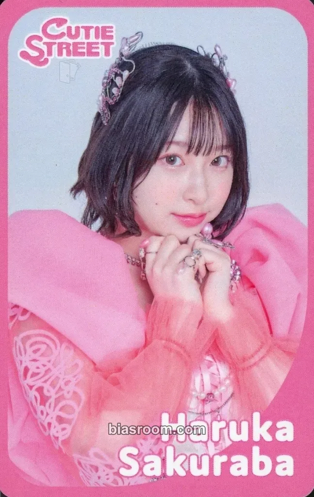 Haruka Sakuraba 37card-1st single edition Photocard - Cutie Street - Cutie Street K-pop photocard