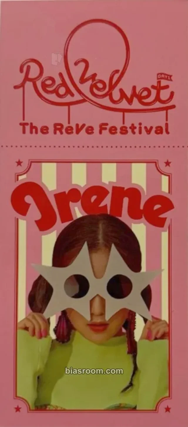 Red Velvet - Irene - The ReVe Festival: Day 1 Album album inclusion magic kit ticket