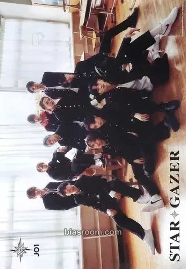 JO1 - STARGAZER Album tower records japan purchase benefit poster