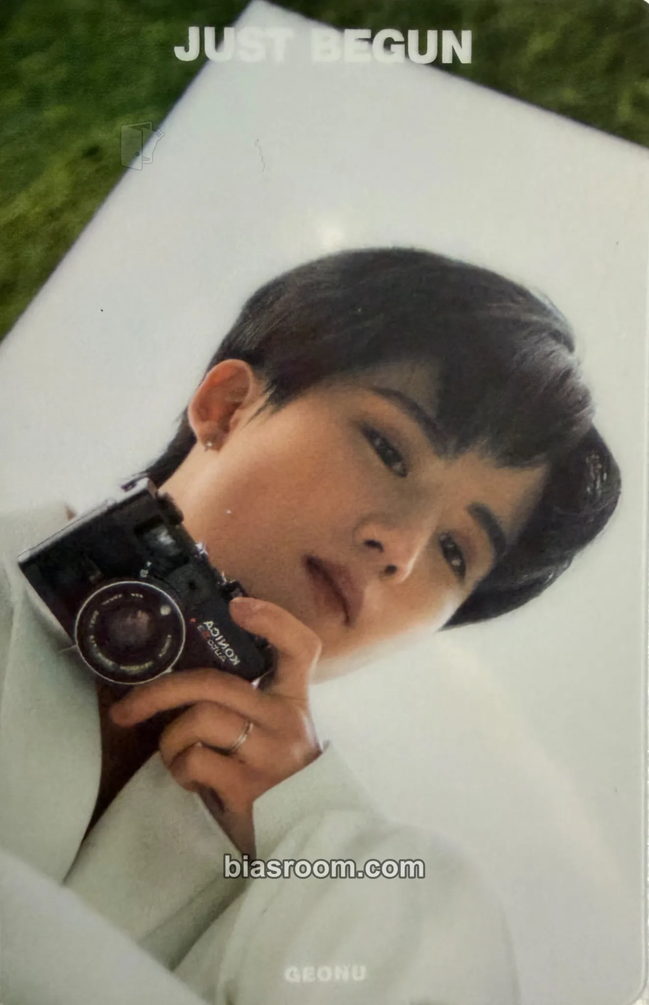 Geonu Just Begun Photocard - JustB - JustB K-pop photocard
