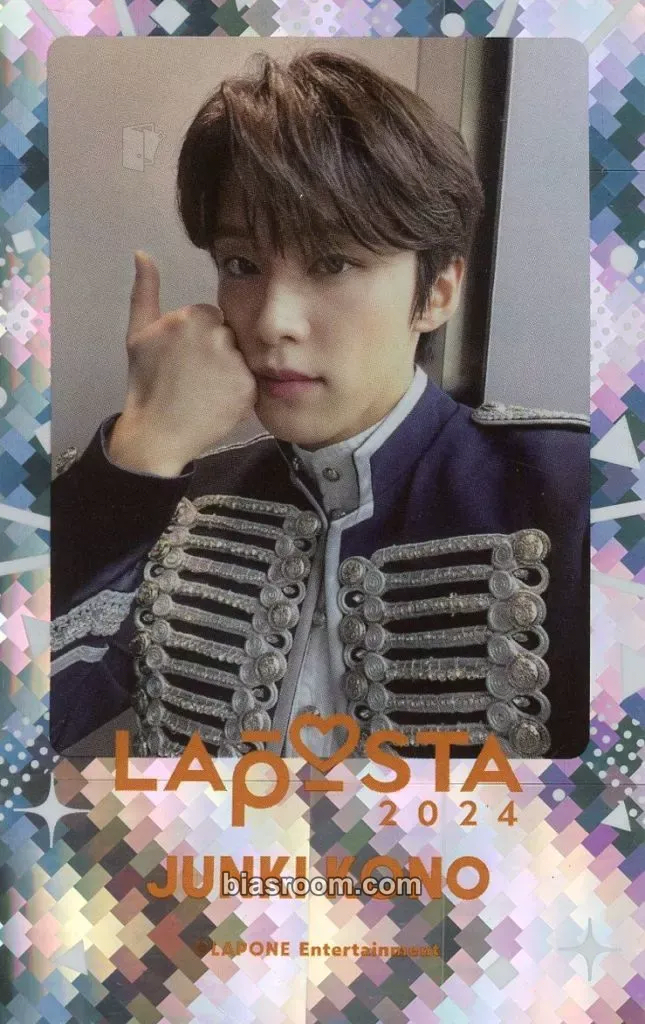 Junki Kono LAPOSTA 2024 Photocard - JO1 - JO1 K-pop photocard