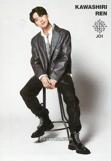 Ren Kawashiri JO1×TOWER RECORDS CAFE 2021 Photocard - JO1 - JO1 K-pop photocard