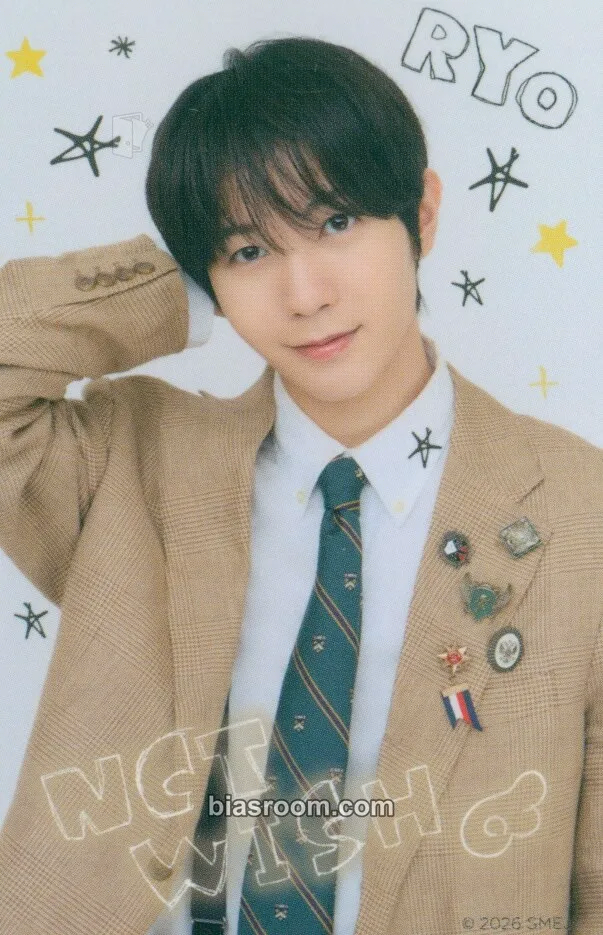 Ryo Japan online lottery (January 2026) Photocard - NCT WISH - NCT WISH K-pop photocard