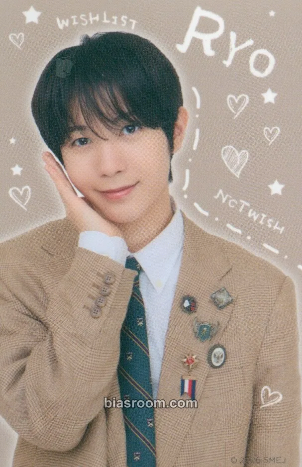 Ryo Japan online lottery (January 2026) Photocard - NCT WISH - NCT WISH K-pop photocard