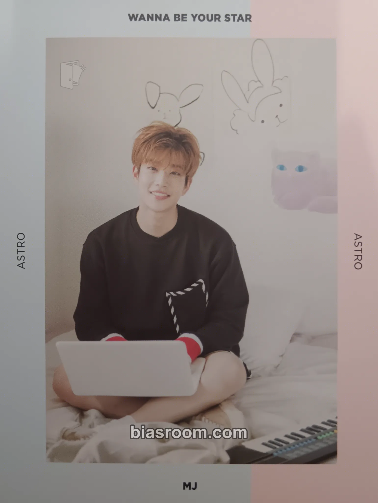 MJ Wanna Be Your Star 2nd Photobook with MAKESTAR Photocard - ASTRO - ASTRO K-pop photocard