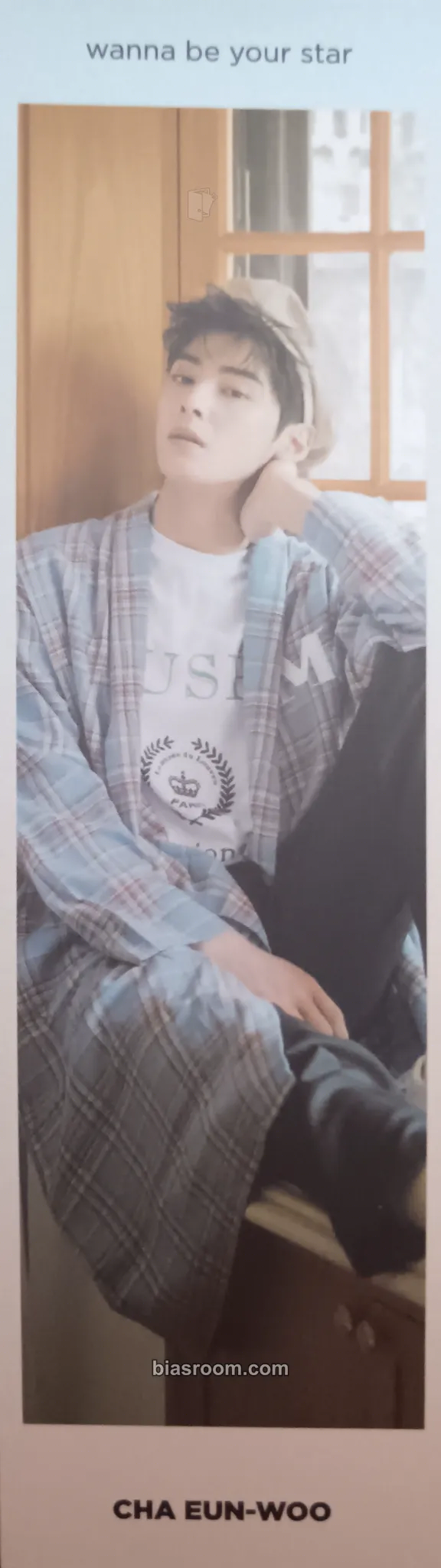 Cha Eun-woo Wanna Be Your Star 2nd Photobook with MAKESTAR Photocard - ASTRO - ASTRO K-pop photocard