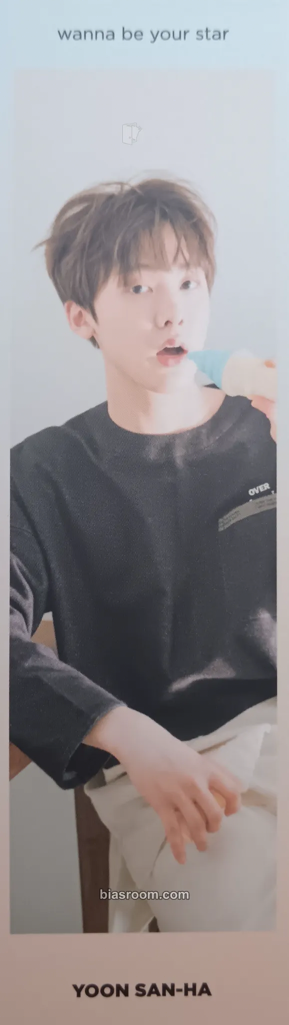 Yoon San-ha Wanna Be Your Star 2nd Photobook with MAKESTAR Photocard - ASTRO - ASTRO K-pop photocard