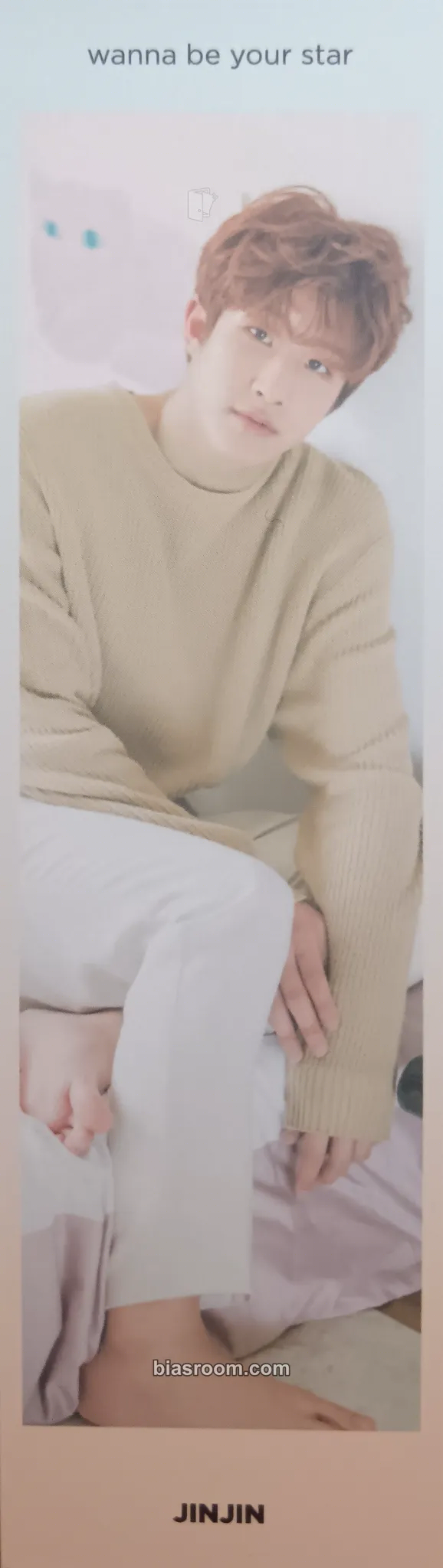 JinJin Wanna Be Your Star 2nd Photobook with MAKESTAR Photocard - ASTRO - ASTRO K-pop photocard
