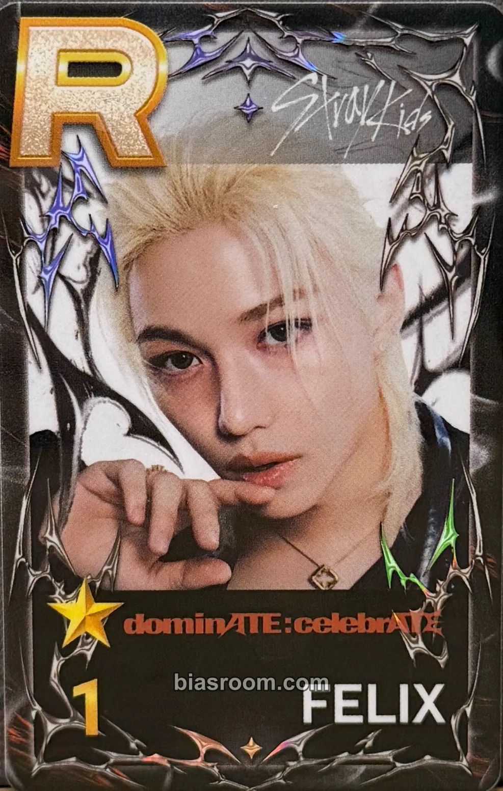 Felix dominATE: celebrATE Pop-Up Store Photocard - Stray Kids - Stray Kids K-pop photocard