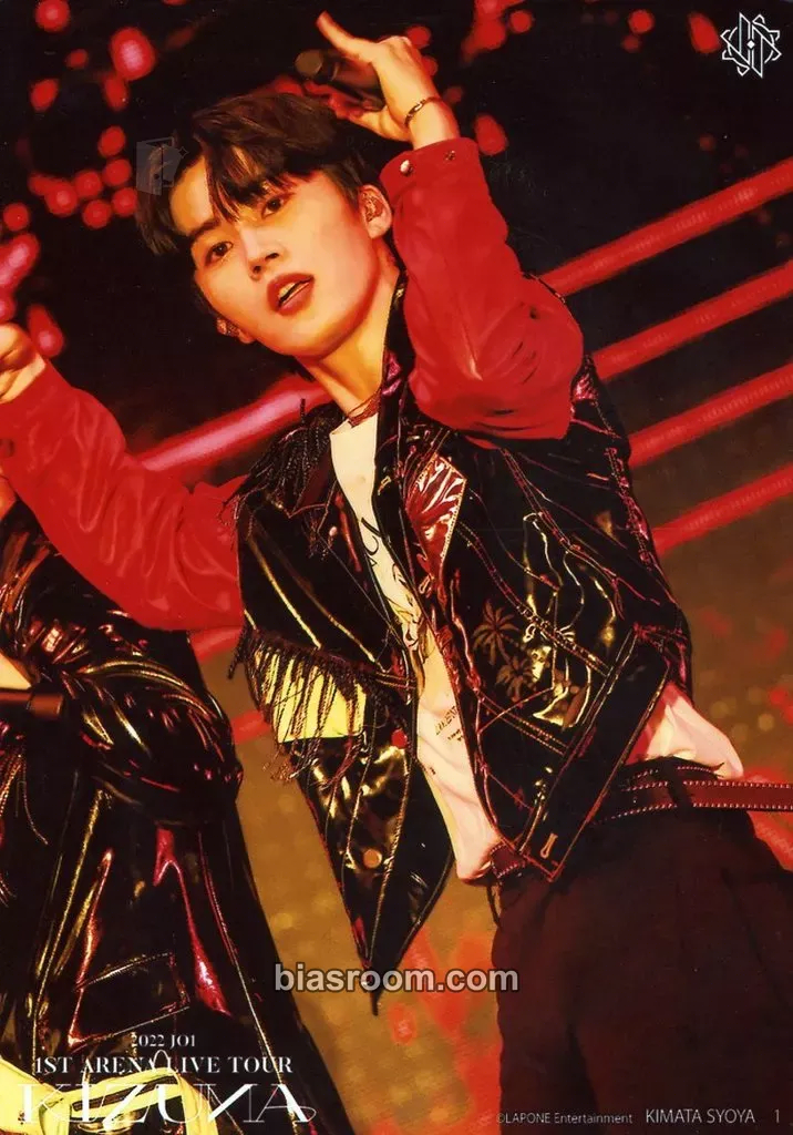 Syoya Kimata 2022 1ST ARENA LIVE TOUR 'KIZUNA' Photocard - JO1 - JO1 K-pop photocard