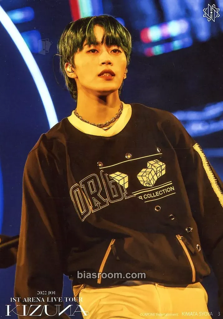 Syoya Kimata 2022 1ST ARENA LIVE TOUR 'KIZUNA' Photocard - JO1 - JO1 K-pop photocard