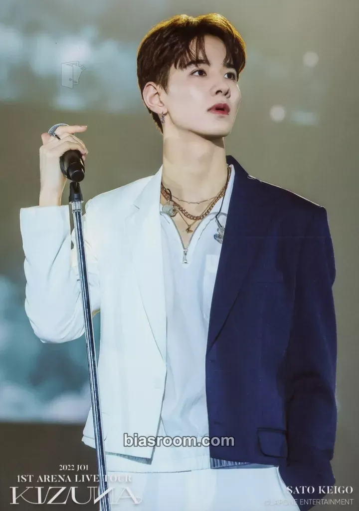Keigo Sato 2022 1ST ARENA LIVE TOUR 'KIZUNA' Photocard - JO1 - JO1 K-pop photocard