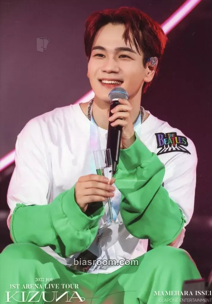 Issei Mamehara 2022 1ST ARENA LIVE TOUR 'KIZUNA' Photocard - JO1 - JO1 K-pop photocard