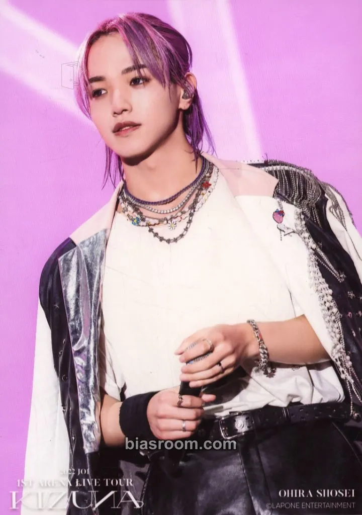 Shosei Ohira 2022 1ST ARENA LIVE TOUR 'KIZUNA' Photocard - JO1 - JO1 K-pop photocard