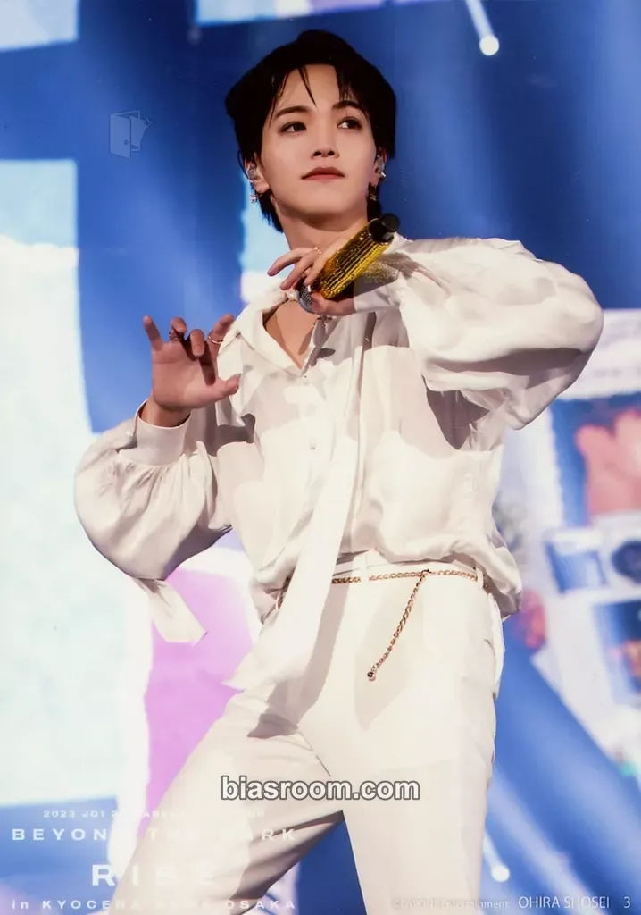 Shosei Ohira 2023 2ND ARENA LIVE TOUR - 'BEYOND THE DARK:RISE in KYOCERA DOME OSAKA' Photocard - JO1 - JO1 K-pop photocard