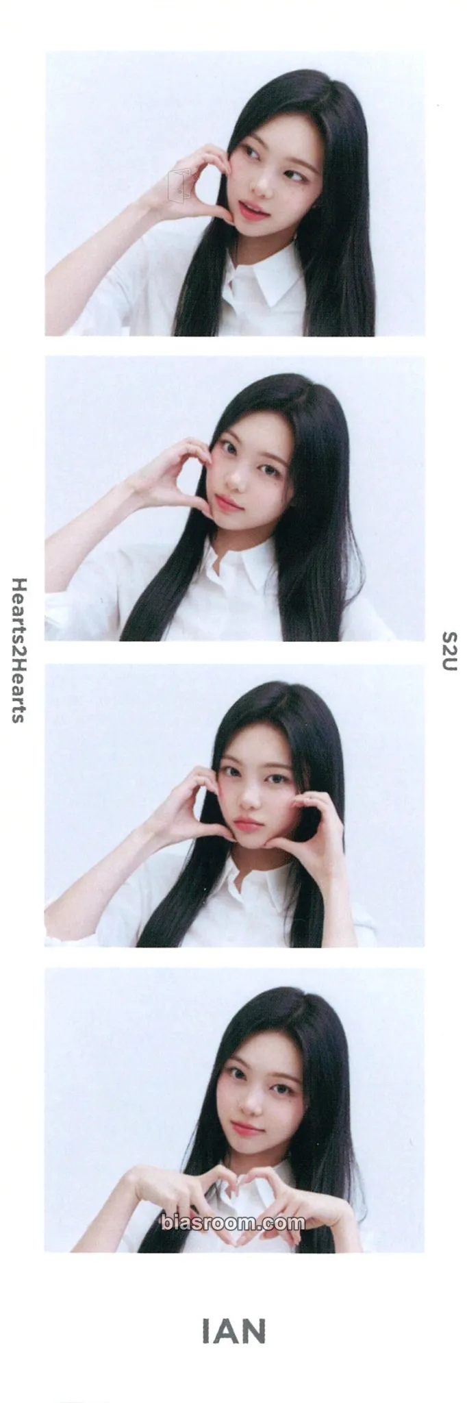 Ian S2U Official Membership Photocard - Hearts2Hearts - Hearts2Hearts K-pop photocard