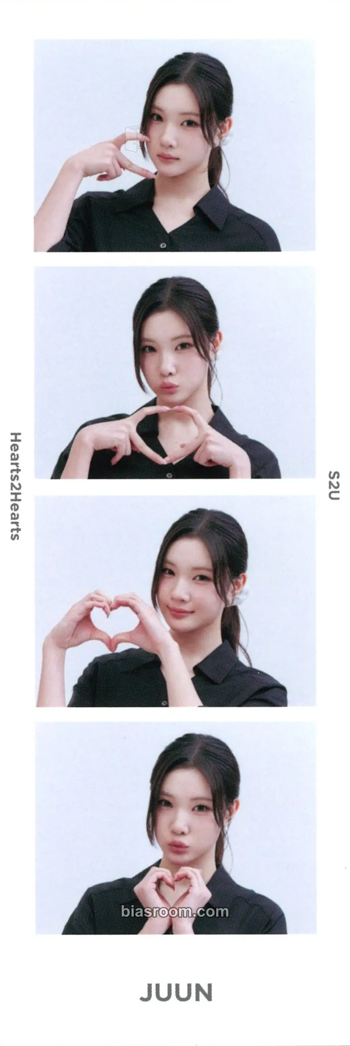 Juun S2U Official Membership Photocard - Hearts2Hearts - Hearts2Hearts K-pop photocard