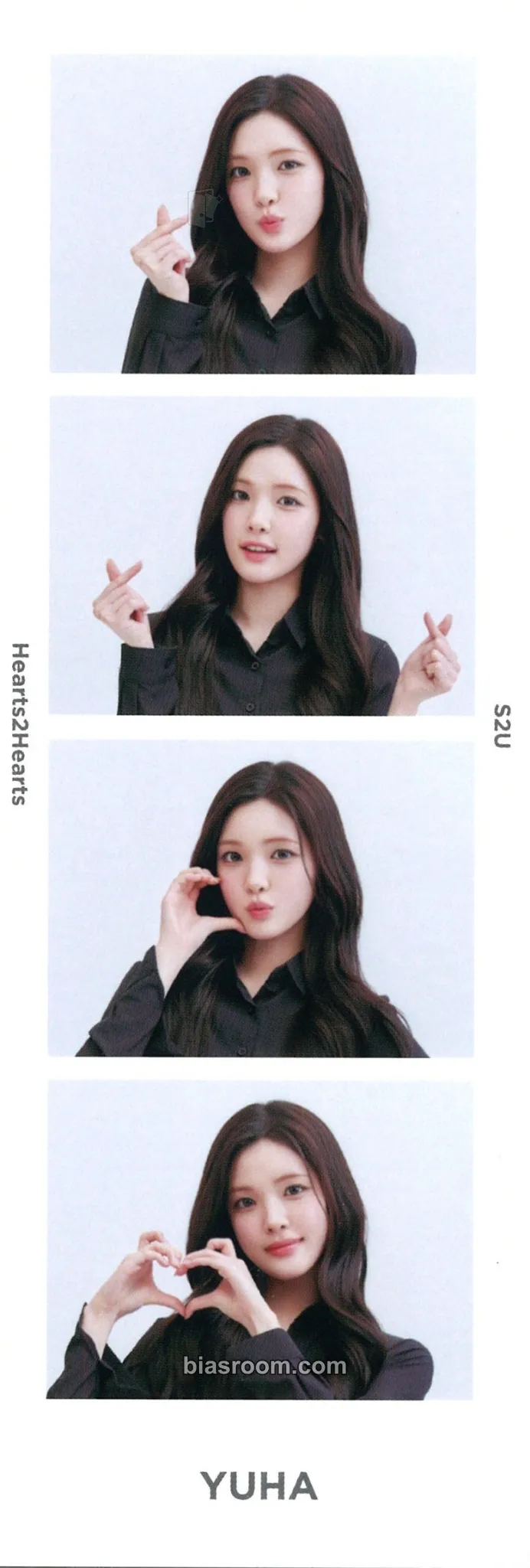 Yuha S2U Official Membership Photocard - Hearts2Hearts - Hearts2Hearts K-pop photocard
