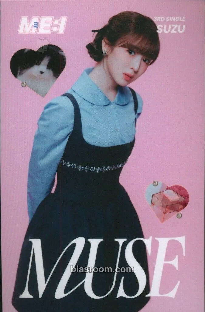 Suzu MUSE Photocard - ME:I - ME:I K-pop photocard