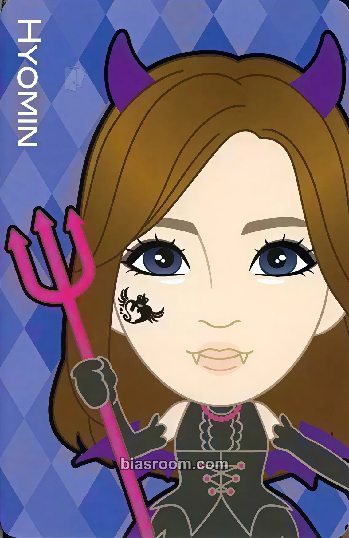 Hyomin Target Photocard - T-ARA - T-ARA K-pop photocard
